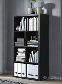 Coppia di scaffali IKEA KALLAX a 4 e 8 spazi color