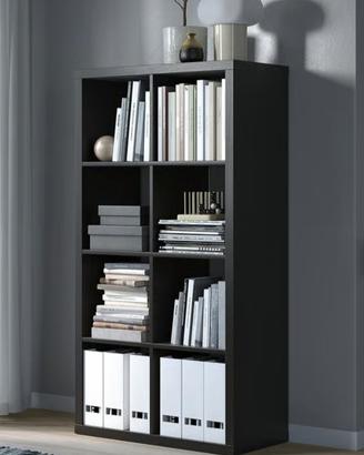 Coppia di scaffali IKEA KALLAX a 4 e 8 spazi color