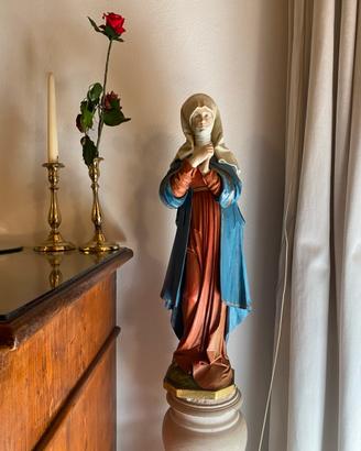 Statua In legno S. Elisabetta di Ungheria