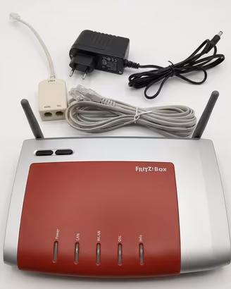 Router FRITZ BOX 3272 con accessori originali 