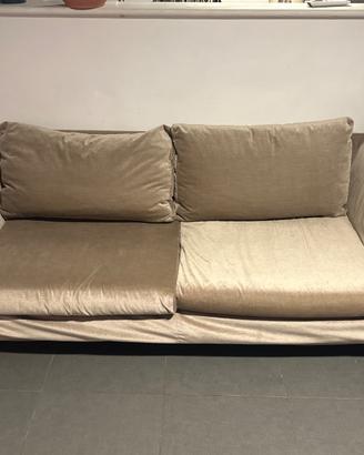 Divano due posti con rivestimento sfoderabile