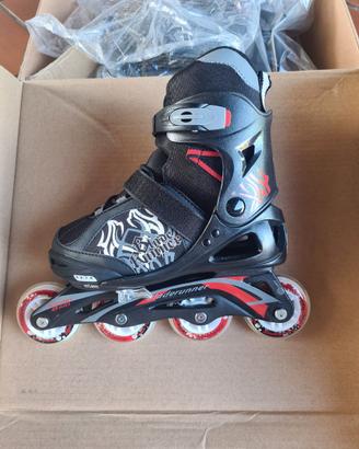 Pattini a rotelle in linea regolabili Bladerunner