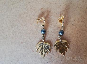 Orecchini con clip senza buco, bigiotteria