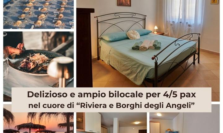 Delizioso e ampio bilocale per 4/5 pax in Calabria