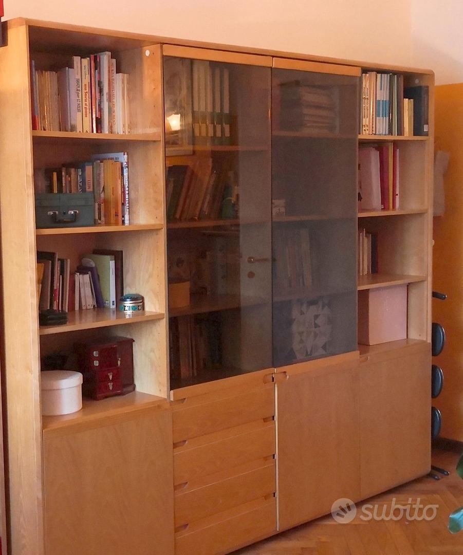 Mobile libreria legno frassino - Arredamento e Casalinghi In vendita a  Torino