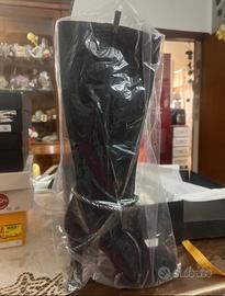 Stivali camoscio nero