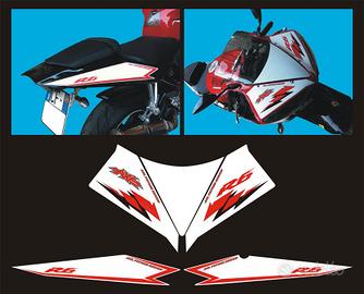 Adesivi Yamaha R6 2003/05 (kit tabelle)