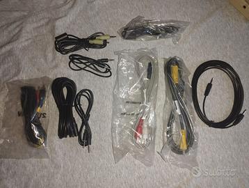 Lotto cavi audio video RCA e jack 3,5 mm