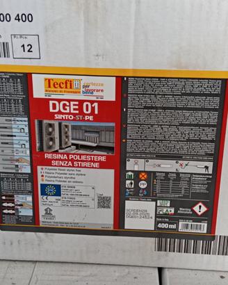 Resina poliestere bicomponente senza stirene