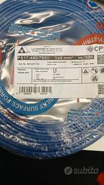 FILO ElettricoDIAM 4 mmq Matassa Mt 100 TOT MT 300