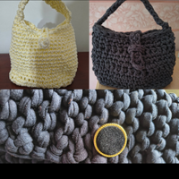 Crochet bag fatte a mano