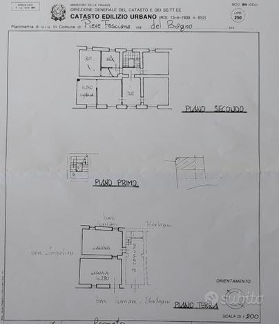 Appartamento piano 2° no agenzia