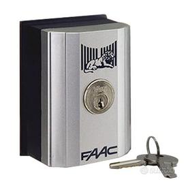 Selettore a chiave Faac T10E da parete NUOVO