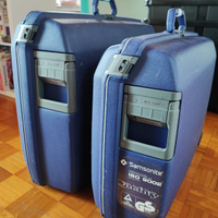 Set 2 valigie da viaggio Samsonite indistruttibili