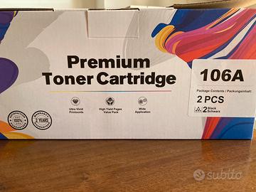 Toner con chip compatibile per HP 106A W1106A