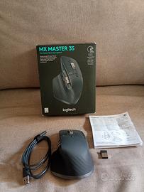 Logitech MX Master 3S Wireless Graphite completo