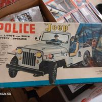 Police jeep gioco vintage technofix