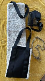 Imbracatura per cane, collare, museruola
