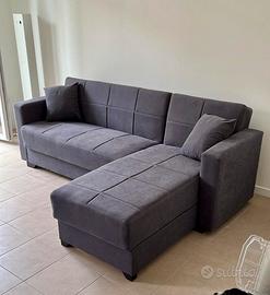 Divano letto con penisola