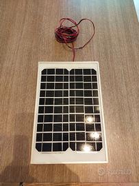Pannello fotovoltaico 12V 10W per interno/esterno