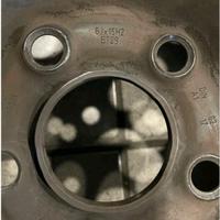 cerchi in ferro e borchie originali audi