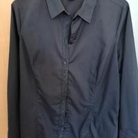 camicia donna  elegante blu scuro 