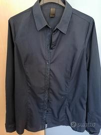 camicia donna  elegante blu scuro 
