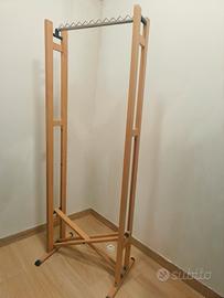 appendiabiti pieghevole in legno Foppapedretti 