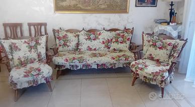 Salotto - Divano e poltrone a dondolo