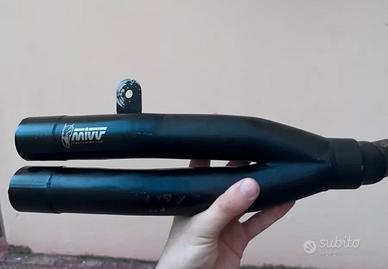 Scarico YAMAHA YZF-R3 Mivv Double gun black