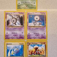 Lotto 5 carte Pokemon set Neo Revelation NR 