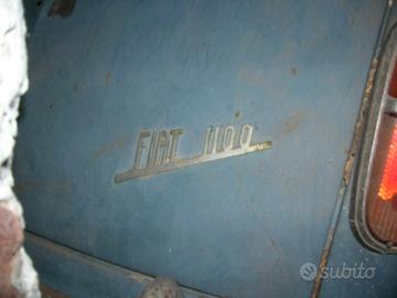 Fiat 1100 103E coda corta 1954/55 Radiato no targa