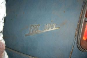 Fiat 1100 103E coda corta 1954/55 Radiato no targa