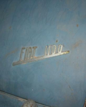 Fiat 1100 103E coda corta 1954/55 Radiato no targa