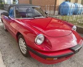 Alfa romeo spider 3^ serie quadrifoglio verde