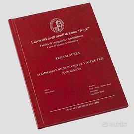 Tesi di laurea, tesine, word, powerpoint