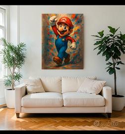 Quadro super Mario ,digitale unica (NARO)