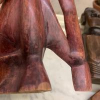 LOTTO DECORAZIONE  IN LEGNO VINTAGE