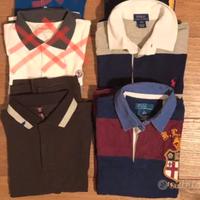 Polo manica lunga-marchi originali- VARIE MISURE