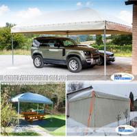 Gazebo a cupola 6x6 professionale carport giardino
