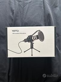 Microfono usb con condenser