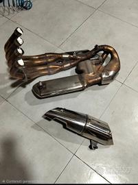 scarico completo hornet  2007/2013