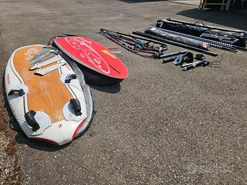 Attrezzatura completa da windsurf