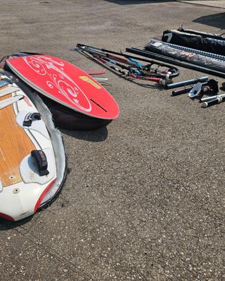 Attrezzatura completa da windsurf