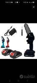 motosega doppia batteria 