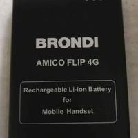 Batteria Brondi amico flip 4G