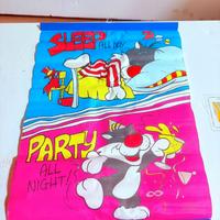 Locandina vintage Warner Bros anni '80