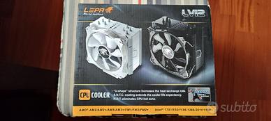 dissipatore cooler cpu LEPA LV12 NERO per AMD/INTE