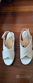 sandalo a zeppa Clarks n. 35