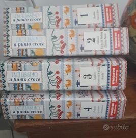 raccolta facilissimo  punto croce Deagostini 